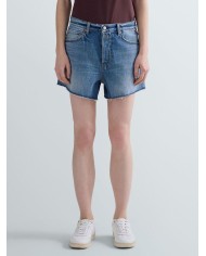 REPLAY SHORTS STRAIGHT IN DENIM