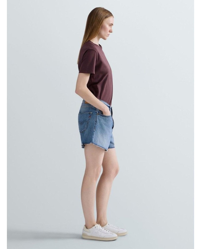 REPLAY SHORTS STRAIGHT IN DENIM