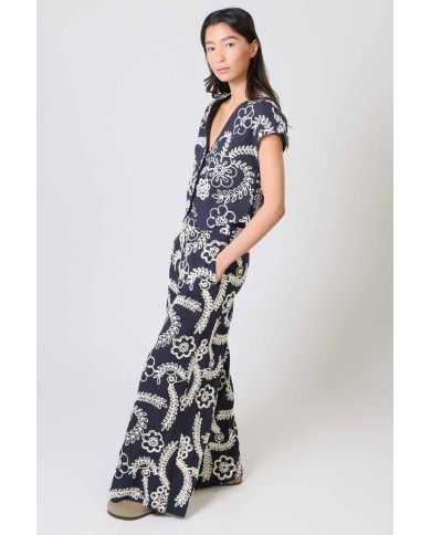 TRAFFIC PEOPLE KIMONO A MANICHE CORTE FLOREALE