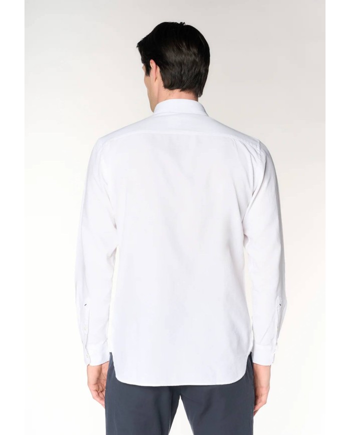U.S. POLO CAMICIA SLIM FIT OXFORD PIN POINT