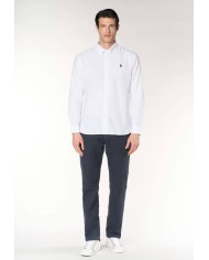 U.S. POLO CAMICIA SLIM FIT OXFORD PIN POINT