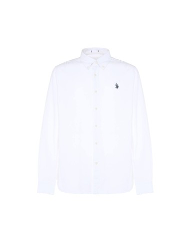 U.S. POLO CAMICIA SLIM FIT OXFORD PIN POINT