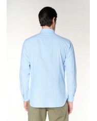 U.S. POLO CAMICIA SLIM FIT OXFORD PIN POINT