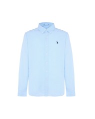 U.S. POLO CAMICIA SLIM FIT OXFORD PIN POINT