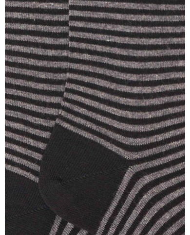 GALLO CALZE LUNGHE IN COTONE CON RIGHE WINDSOR