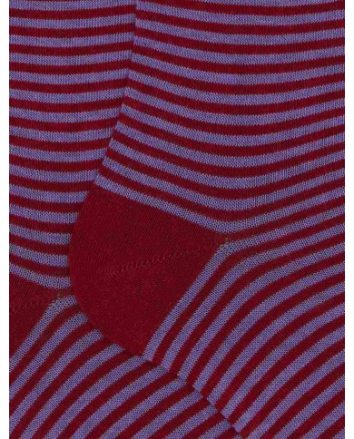 GALLO CALZE LUNGHE IN COTONE CON RIGHE WINDSOR
