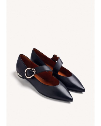 GIOSEPPO BALLERINE DONNA IN PELLE CON FIBBIA