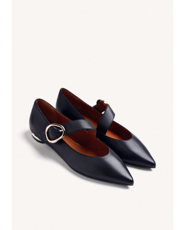 GIOSEPPO BALLERINE DONNA IN PELLE CON FIBBIA