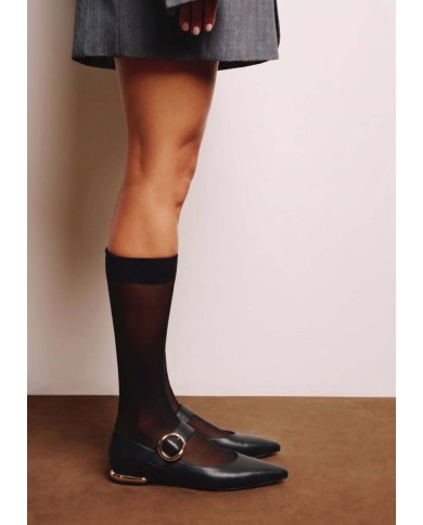 GIOSEPPO BALLERINE DONNA IN PELLE CON FIBBIA