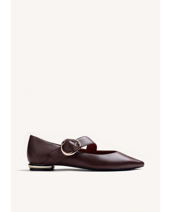 GIOSEPPO BALLERINE DONNA IN PELLE CON FIBBIA