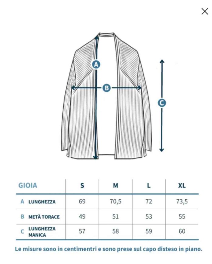 RIFO' CARDIGAN DENISE