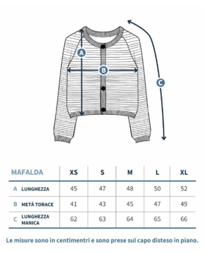 RIFO' CARDIGAN MAFALDA