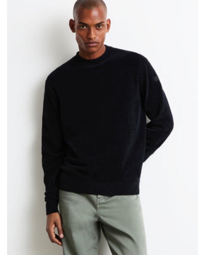 RRD MAGLIA GIROCOLLO VELVET ROUND KNIT