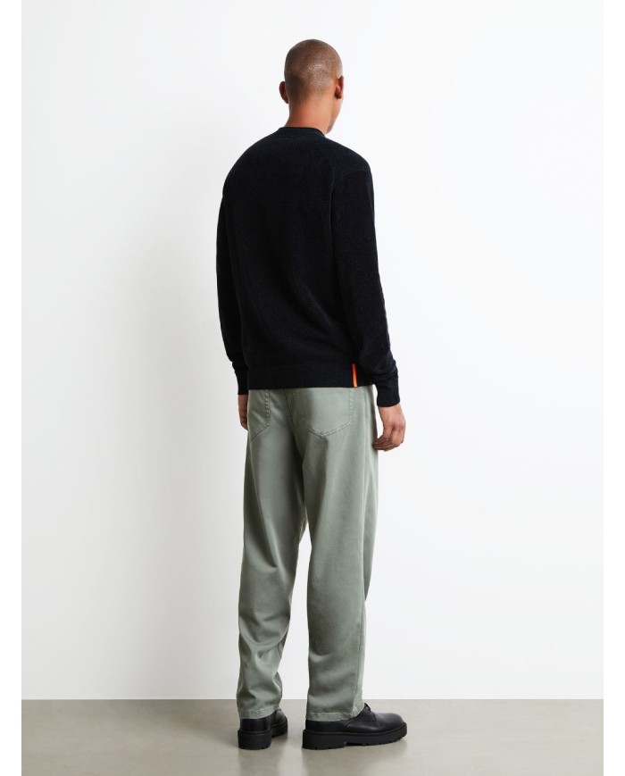 RRD MAGLIA GIROCOLLO VELVET ROUND KNIT