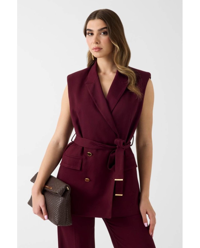 MARCIANO GUESS GILET IN MISTO LANA