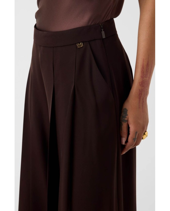 MARCIANO GUESS PANTALONI PLISSETTATI WIDE LEG