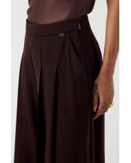 MARCIANO GUESS PANTALONI PLISSETTATI WIDE LEG