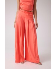 MARCIANO GUESS PANTALONI PLISSETTATI WIDE LEG