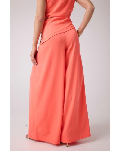 MARCIANO GUESS PANTALONI PLISSETTATI WIDE LEG