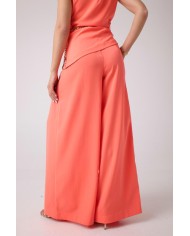 MARCIANO GUESS PANTALONI PLISSETTATI WIDE LEG