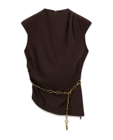 MARCIANO GUESS TOP ASIMMETRICO