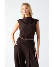 MARCIANO GUESS TOP ASIMMETRICO