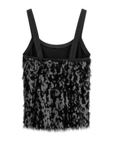 MARCIANO GUESS TOP CON PAILLETTES