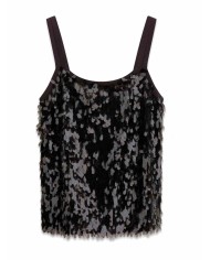 MARCIANO GUESS TOP CON PAILLETTES