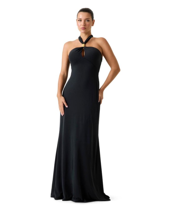 MARCIANO GUESS VESTITO MAXI CON COLLO ALL'AMERICANA