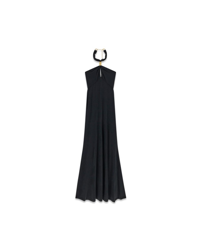 MARCIANO GUESS VESTITO MAXI CON COLLO ALL'AMERICANA