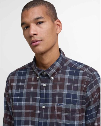 BARBOUR CAMICIA CON TAGLIO SARTORIALE FORTROSE