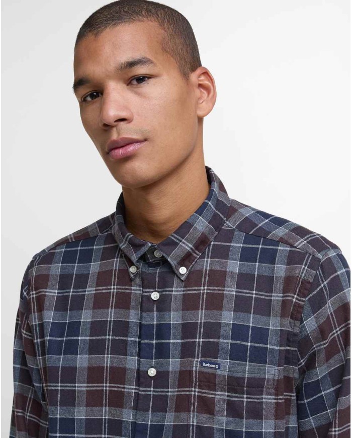 BARBOUR CAMICIA CON TAGLIO SARTORIALE FORTROSE
