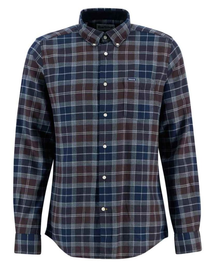 BARBOUR CAMICIA CON TAGLIO SARTORIALE FORTROSE