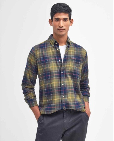 BARBOUR CAMICIA CON TAGLIO SARTORIALE FORTROSE