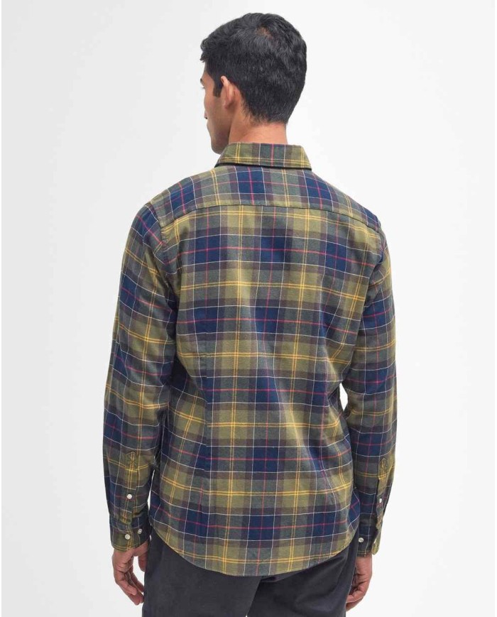 BARBOUR CAMICIA CON TAGLIO SARTORIALE FORTROSE