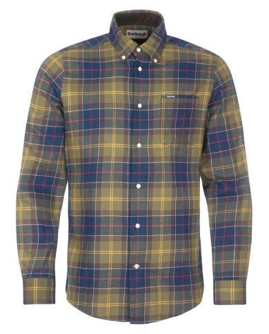 BARBOUR CAMICIA CON TAGLIO SARTORIALE FORTROSE