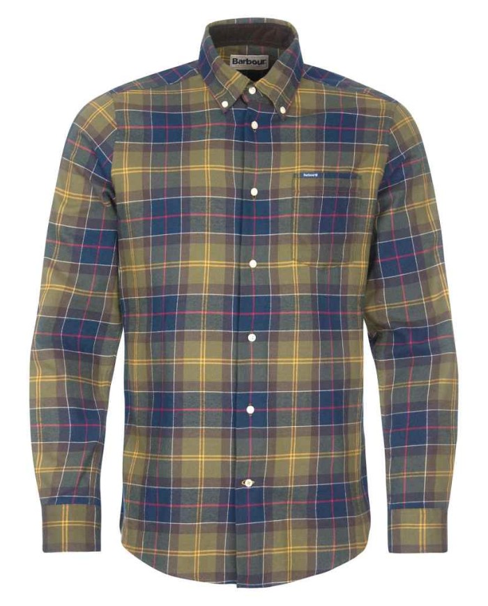BARBOUR CAMICIA CON TAGLIO SARTORIALE FORTROSE
