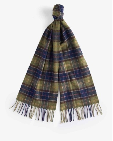 BARBOUR SCIARPA IN LANA D'AGNELLO TARTAN