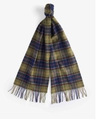 BARBOUR SCIARPA IN LANA D'AGNELLO TARTAN