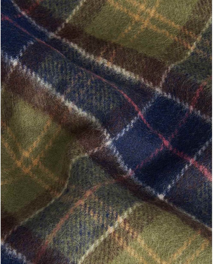 BARBOUR SCIARPA IN LANA D'AGNELLO TARTAN