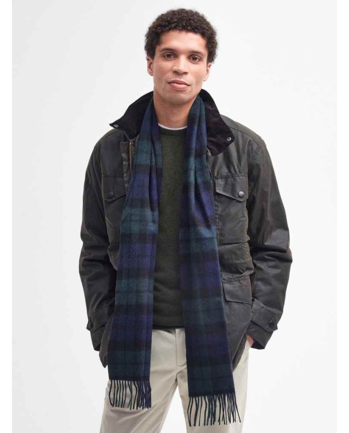 BARBOUR SCIARPA NEW CHECK TARTAN