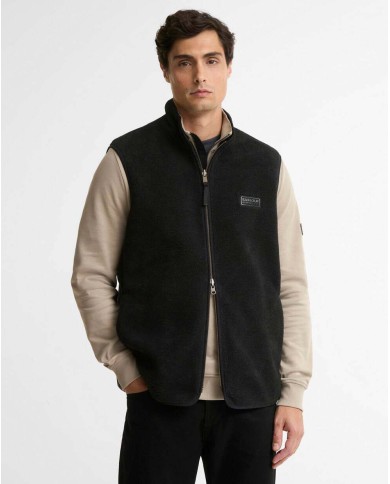 BARBOUR GILET REVERSIBILE IN PILE