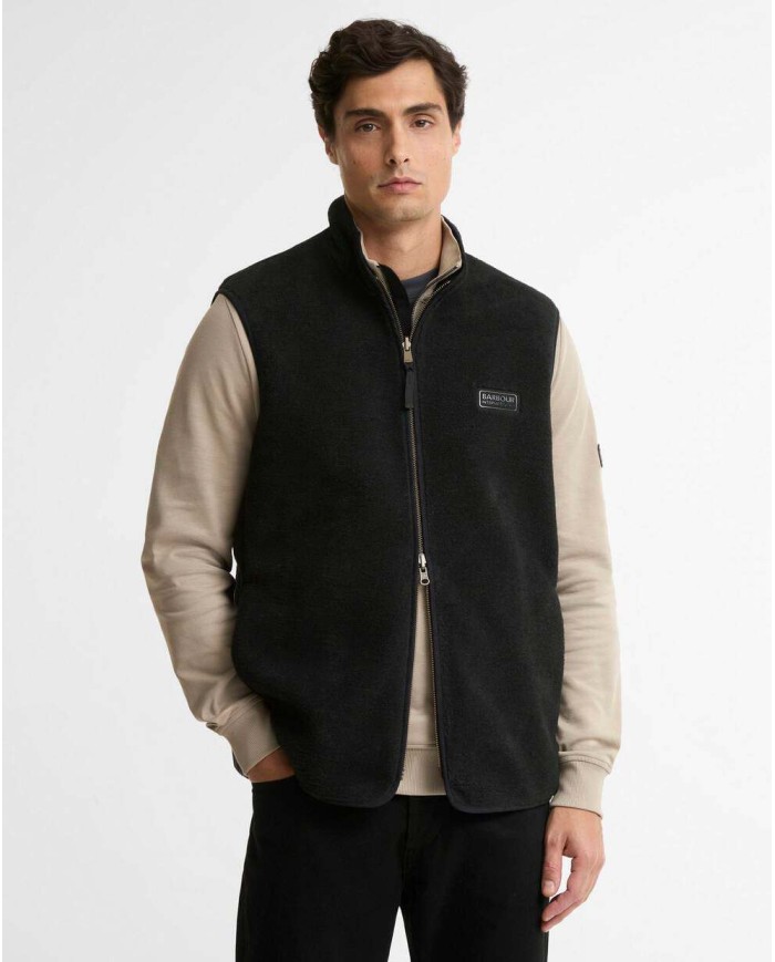 BARBOUR GILET REVERSIBILE IN PILE