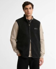 BARBOUR GILET REVERSIBILE IN PILE