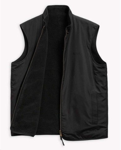 BARBOUR GILET REVERSIBILE IN PILE