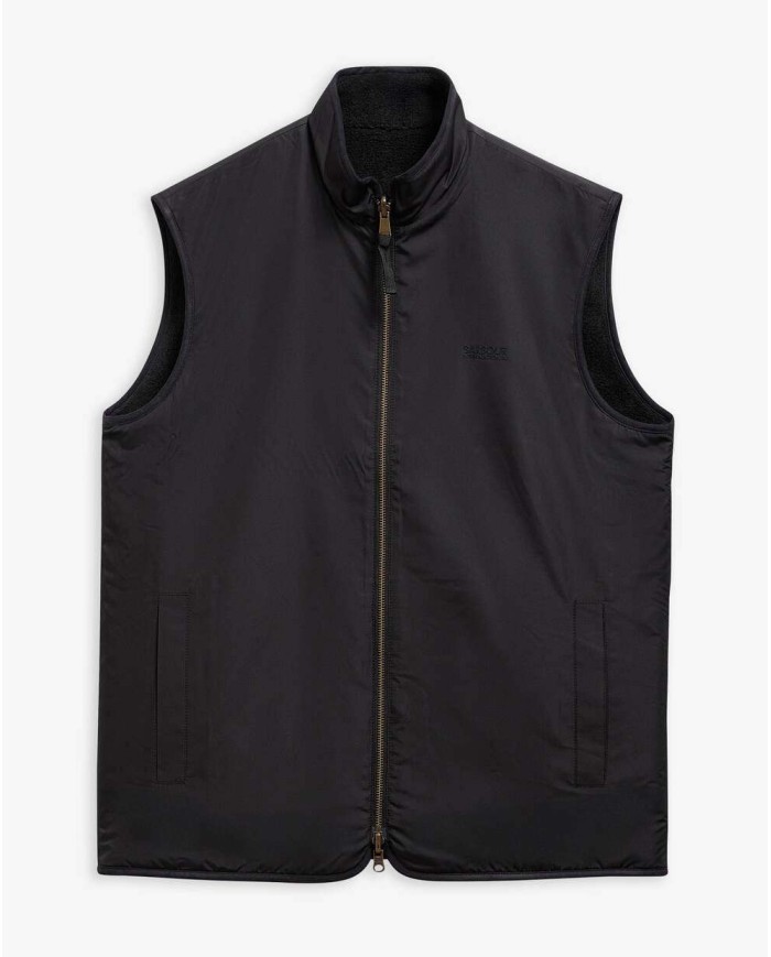 BARBOUR GILET REVERSIBILE IN PILE