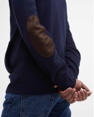 BARBOUR MAGLIONE CON ZIP PATCH