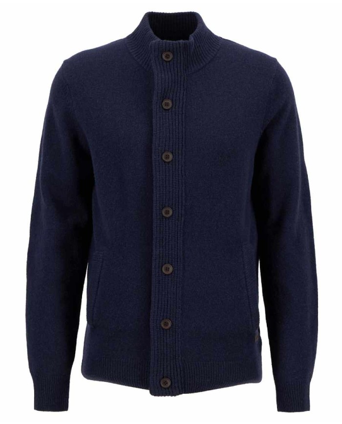 BARBOUR MAGLIONE CON ZIP PATCH