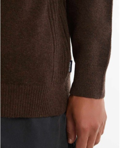 BARBOUR MAGLIA CON MEZZA ZIP HOLDEN