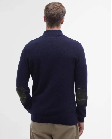 BARBOUR MAGLIA CON MEZZA ZIP HOLDEN